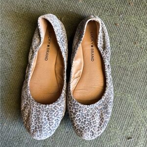 🌶️ 5 for $20: Lucky Brand Animal Print Flats